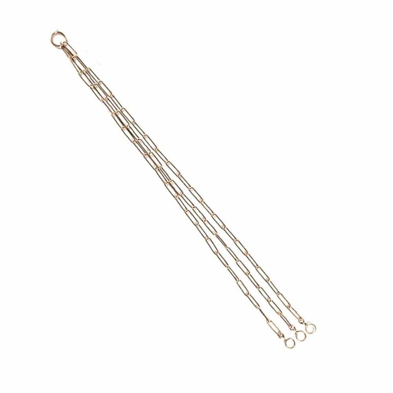 corrente de metal 74cm
