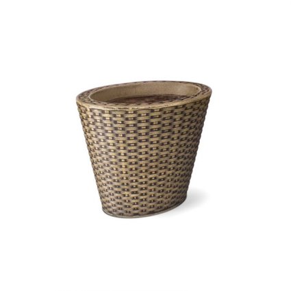 treccia oval 23 envelhecido