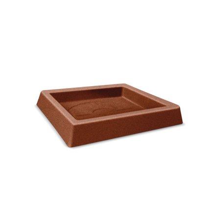 prato quadrado classic 25 ferrugem