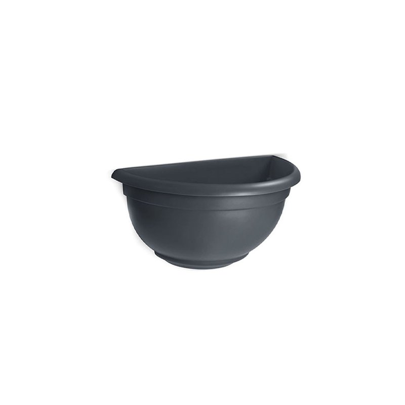 vaso de parede pequeno preto