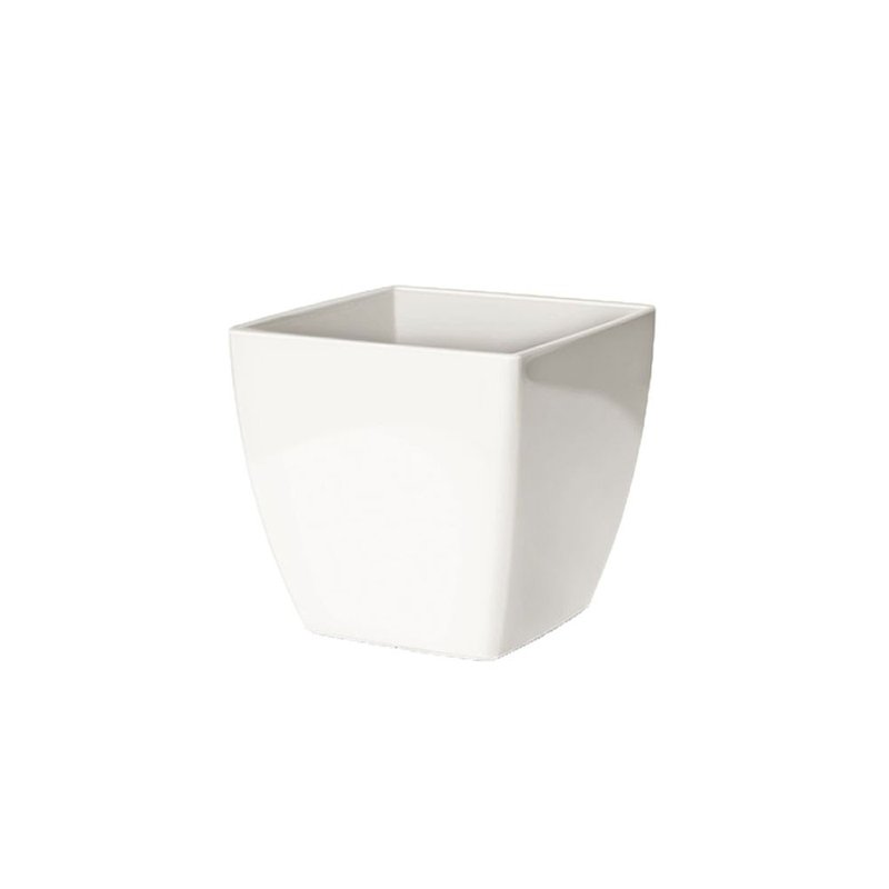 cachepo elagance quadrado n3 branco