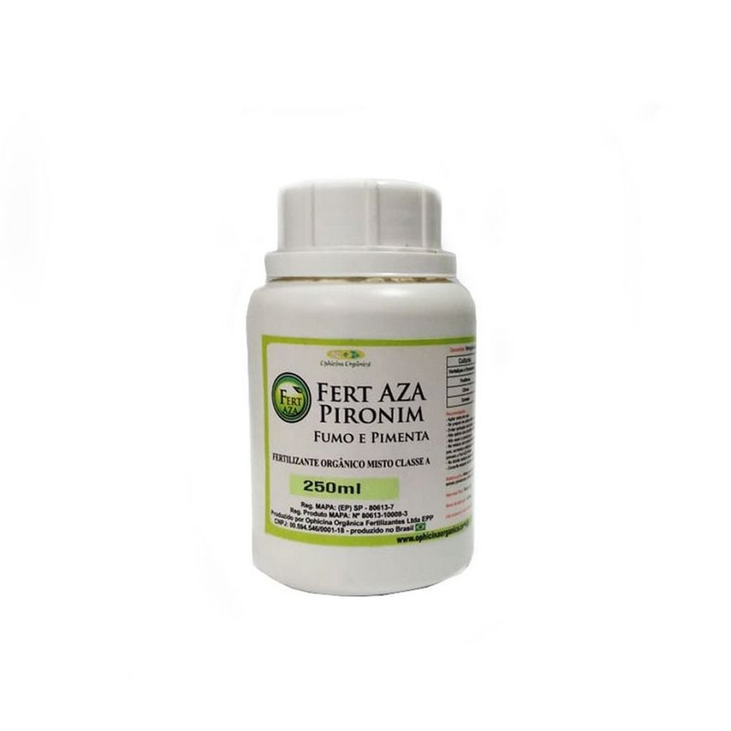 fert aza pironim com fumo e pimenta 250ml