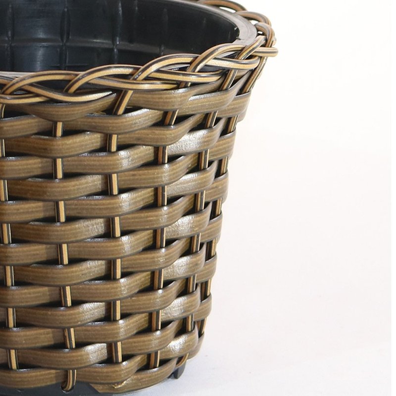 vaso vime sintetico capuccino bambu arte vasos minas bom cultivo vaso para planta vaso violeta 11cm