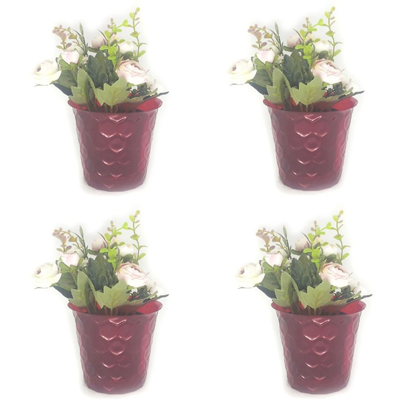 vaso colmeia m vaso cachepo vaso ecologico reciclado importadora bom cultivo vermelho
