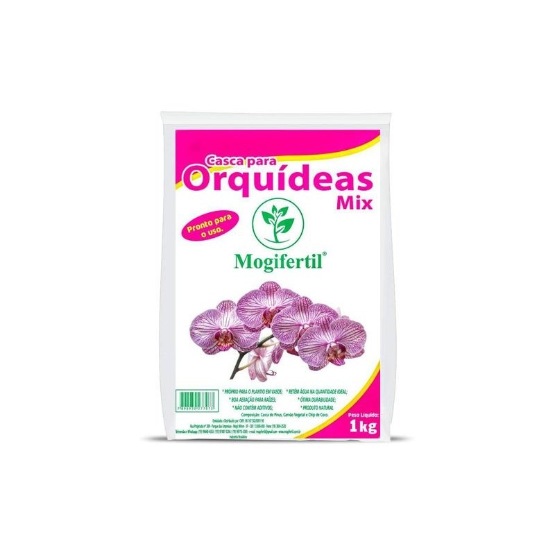 substrato orquidea 1 kg bom cultivo