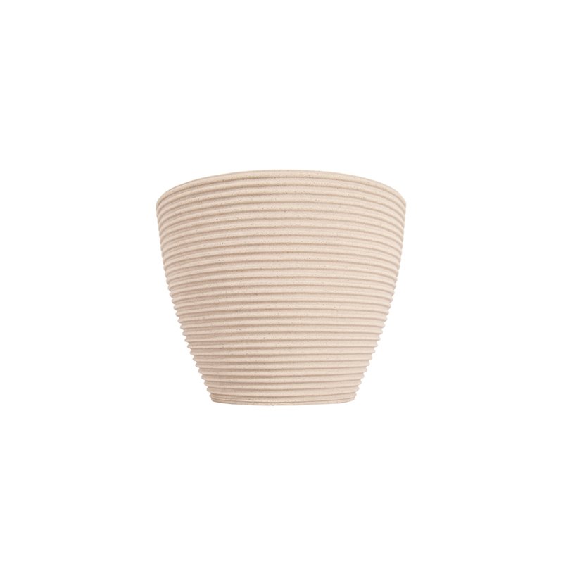 113387 vaso cone baixo riscato 28 areia 1